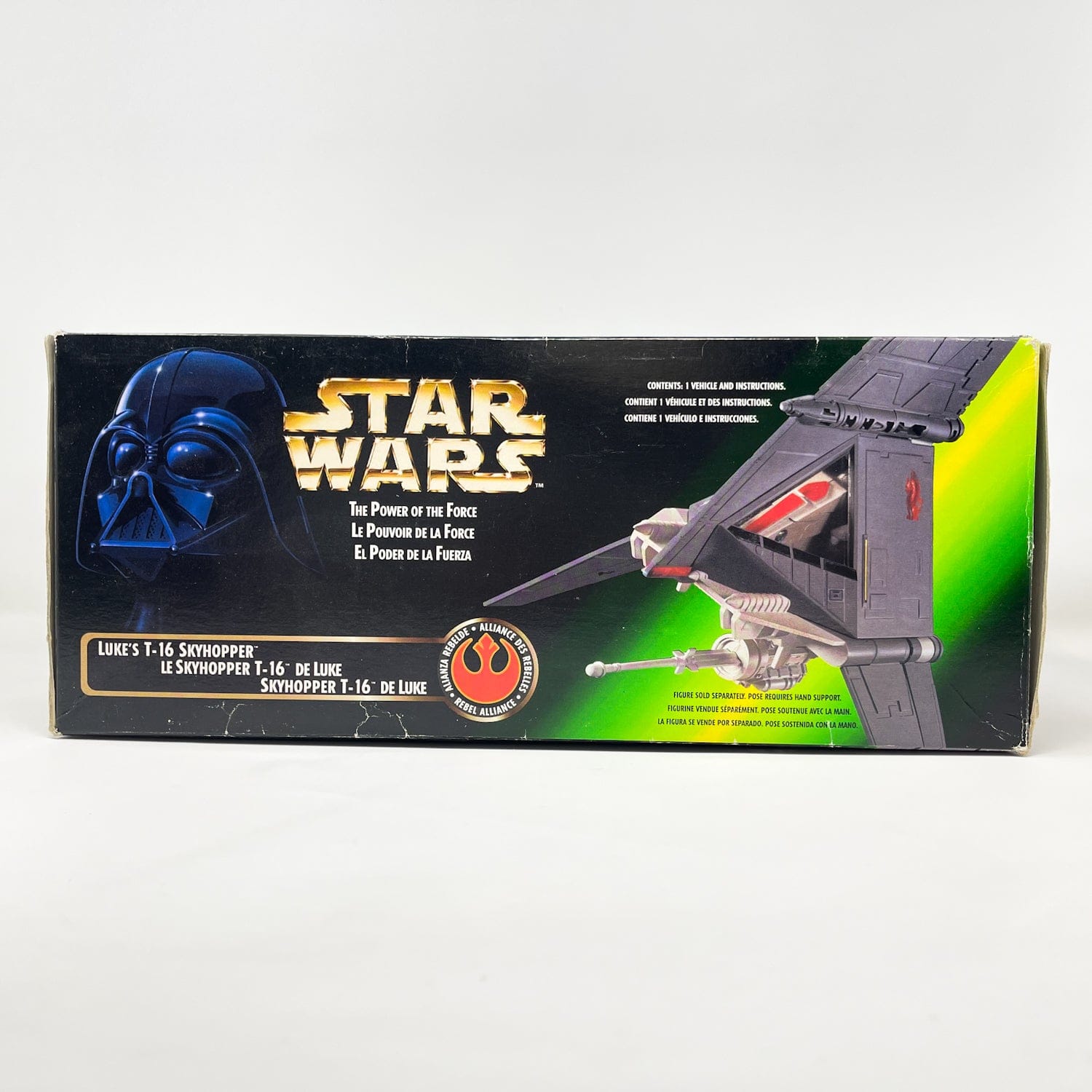 Vintage Hasbro Star Wars Mid Ships Luke's T-16 Skyhopper - Hasbro Power of the Force 2 (POTF2 1996)