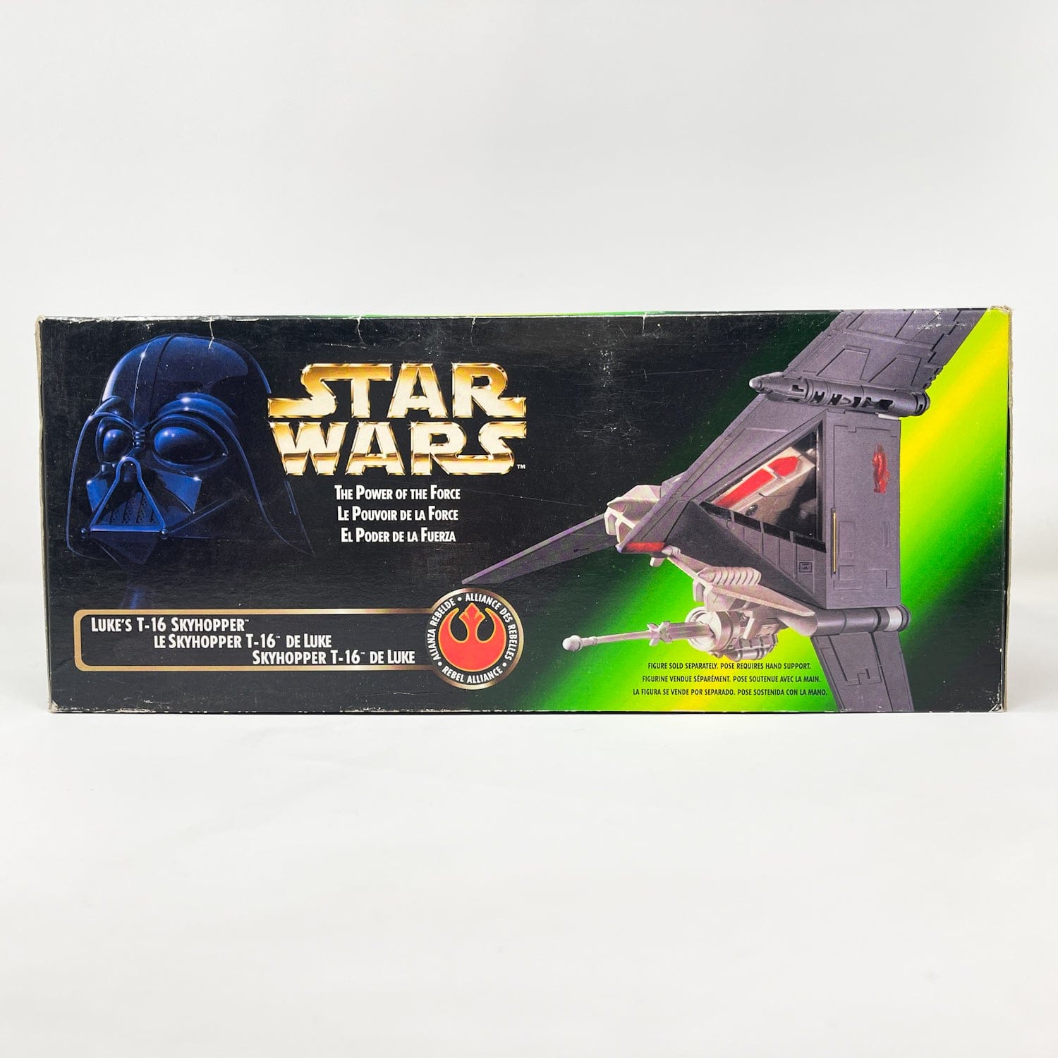 Vintage Hasbro Star Wars Mid Ships Luke's T-16 Skyhopper - Hasbro Power of the Force 2 (POTF2 1996)