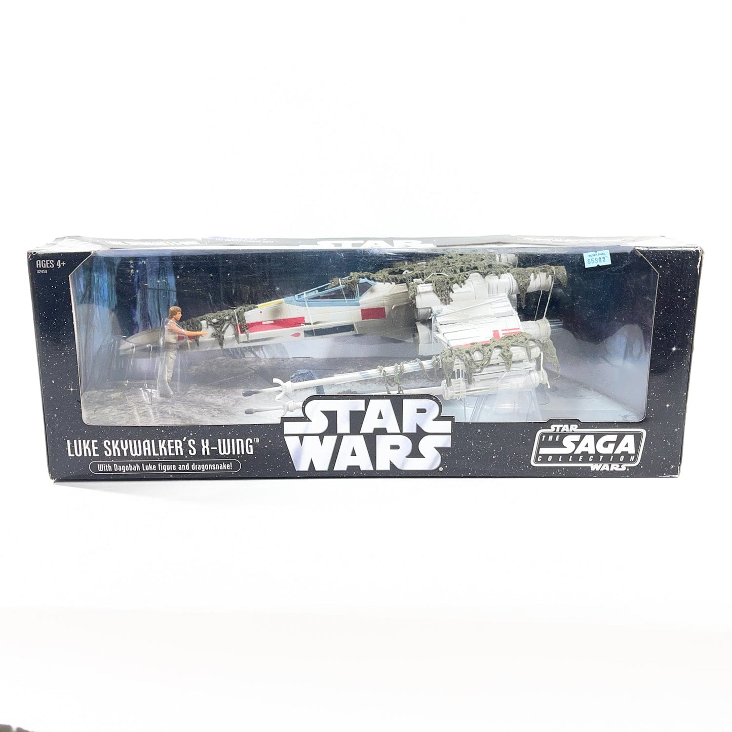 Vintage Hasbro Star Wars Mid Ships Luke Skywalker's X-Wing (Dagobah)- Hasbro Saga Collection MISB