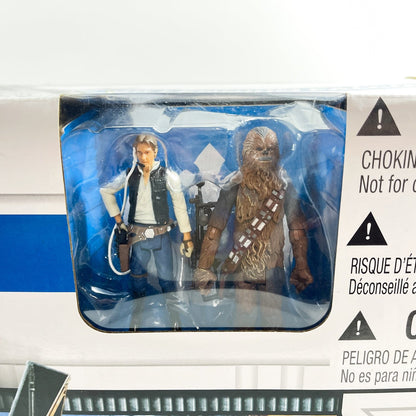 Vintage Hasbro Star Wars Mid Ships Millennium Falcon (2008) Ship - Hasbro Legacy Collection Star Wars Vehicle - MISB