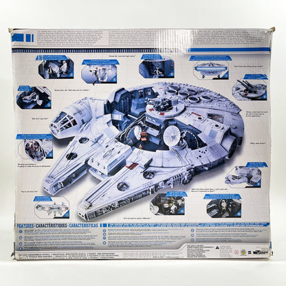 Vintage Hasbro Star Wars Mid Ships Millennium Falcon (2008) Ship - Hasbro Legacy Collection Star Wars Vehicle - MISB