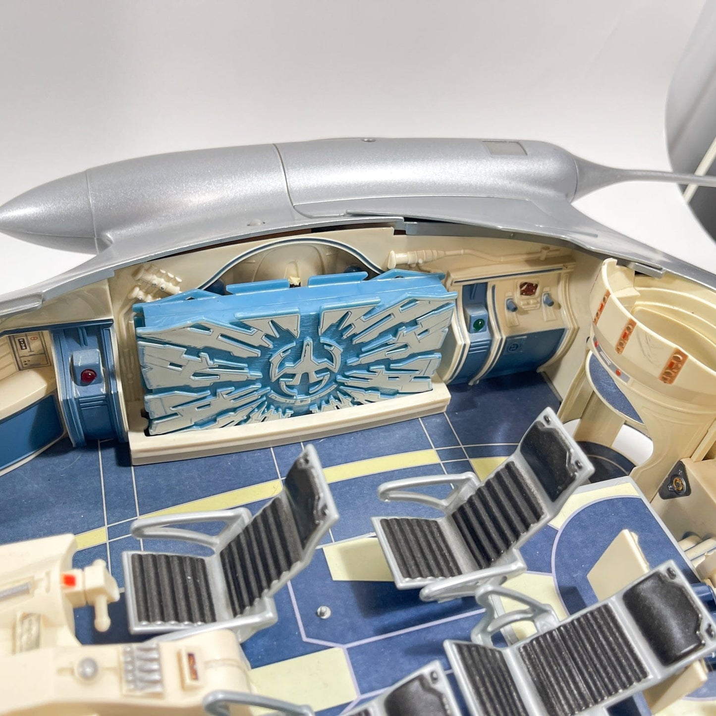 Vintage Hasbro Star Wars Mid Ships Naboo Royal Starship - Loose Complete – Hasbro Star Wars Episode 1