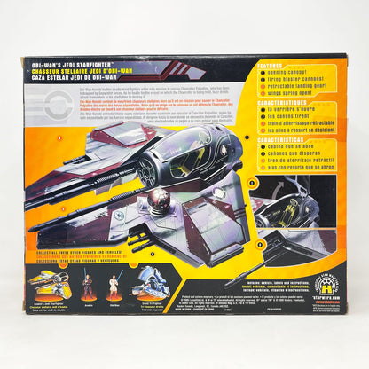 Vintage Hasbro Star Wars Mid Ships Obi-Wan's Jedi Starfighter 2025 – Hasbro Star Wars Revenge of the Sith - Sealed