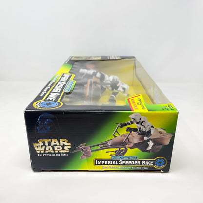 Vintage Hasbro Star Wars Mid Ships Radio Controlled Imperial Speeder Bike 1997 - Hasbro POTF2 - Sealed