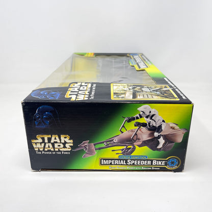 Vintage Hasbro Star Wars Mid Ships Radio Controlled Imperial Speeder Bike 1997 - Hasbro POTF2 - Sealed