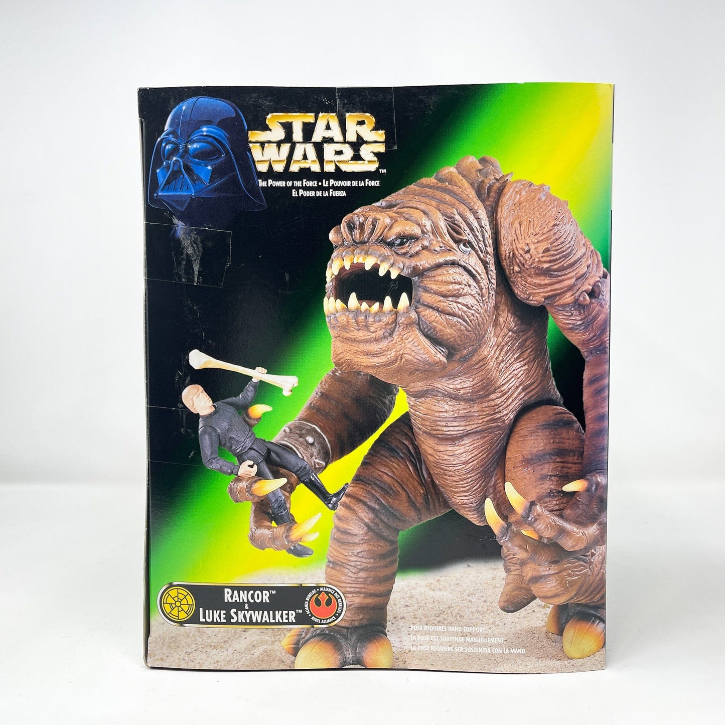 Vintage Hasbro Star Wars Mid Ships Rancor & Luke Skywalker - POTF2 Hasbro 1997 Star Was Vehicle - Sealed