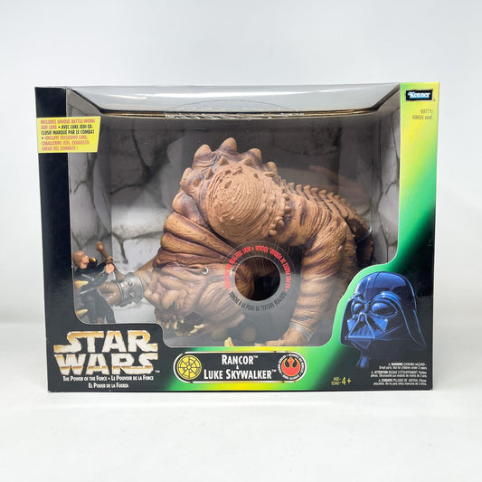 Vintage Hasbro Star Wars Mid Ships Rancor & Luke Skywalker - POTF2 Hasbro 1997 Star Was Vehicle - Sealed