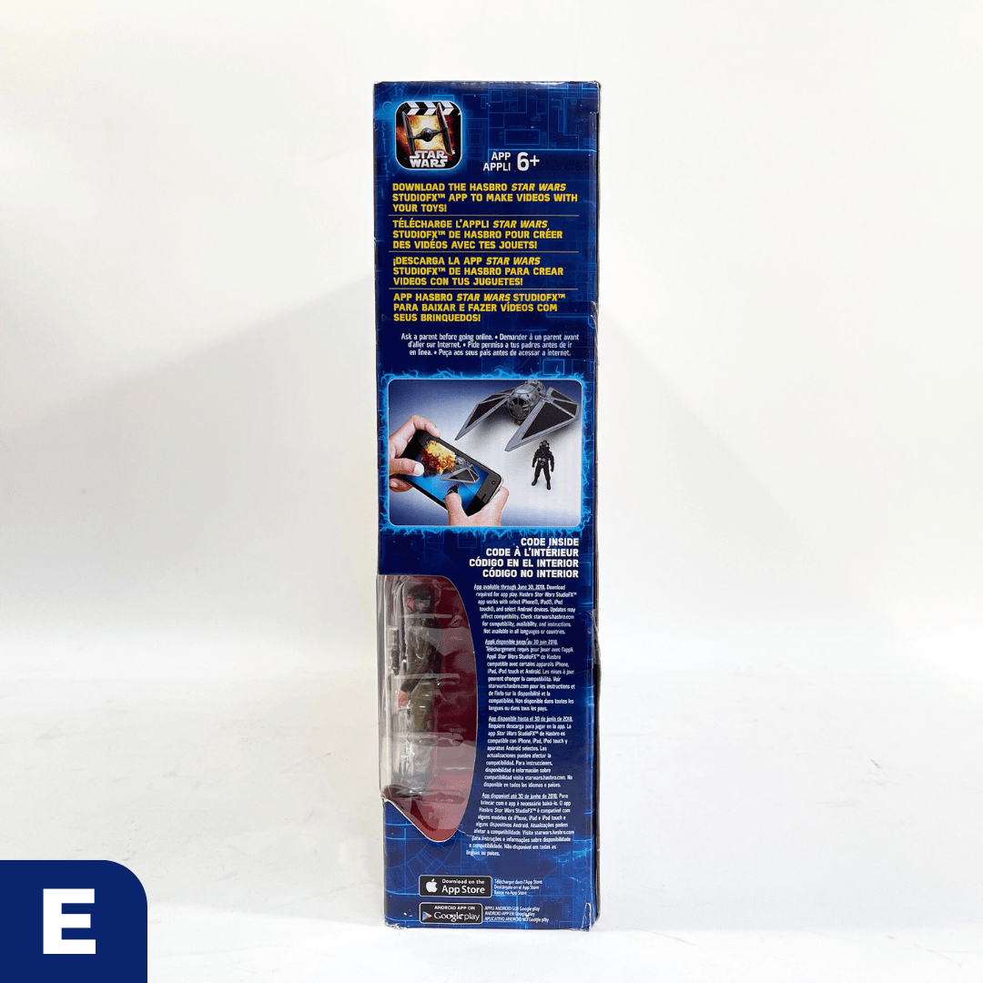 Vintage Hasbro Star Wars Mid Ships Rebel U-Wing with Cassian Andor (2016) - Rogue One 3.75" Scale Ship - Hasbro Star Wars Vehicle - MISB