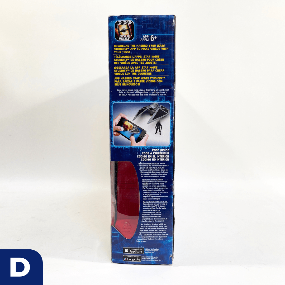 Vintage Hasbro Star Wars Mid Ships Rebel U-Wing with Cassian Andor (2016) - Rogue One 3.75" Scale Ship - Hasbro Star Wars Vehicle - MISB