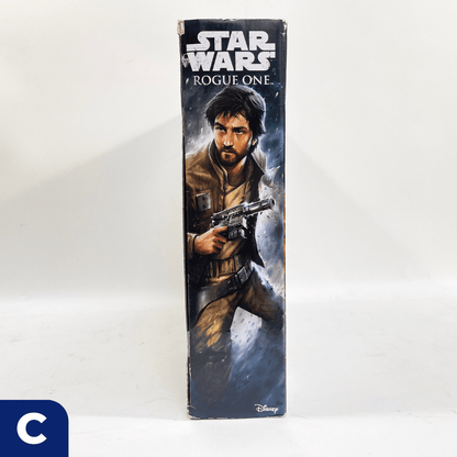 Vintage Hasbro Star Wars Mid Ships Rebel U-Wing with Cassian Andor (2016) - Rogue One 3.75" Scale Ship - Hasbro Star Wars Vehicle - MISB