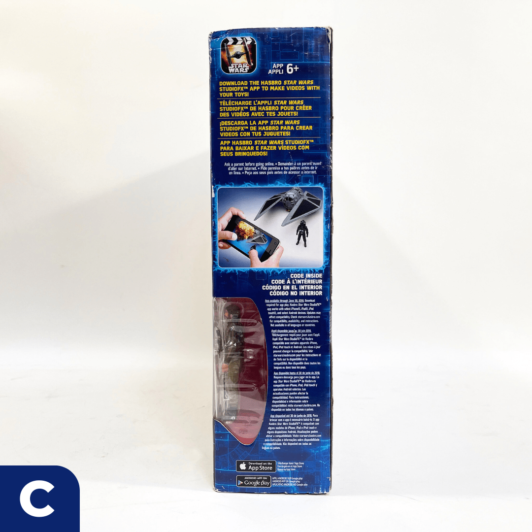 Vintage Hasbro Star Wars Mid Ships Rebel U-Wing with Cassian Andor (2016) - Rogue One 3.75" Scale Ship - Hasbro Star Wars Vehicle - MISB