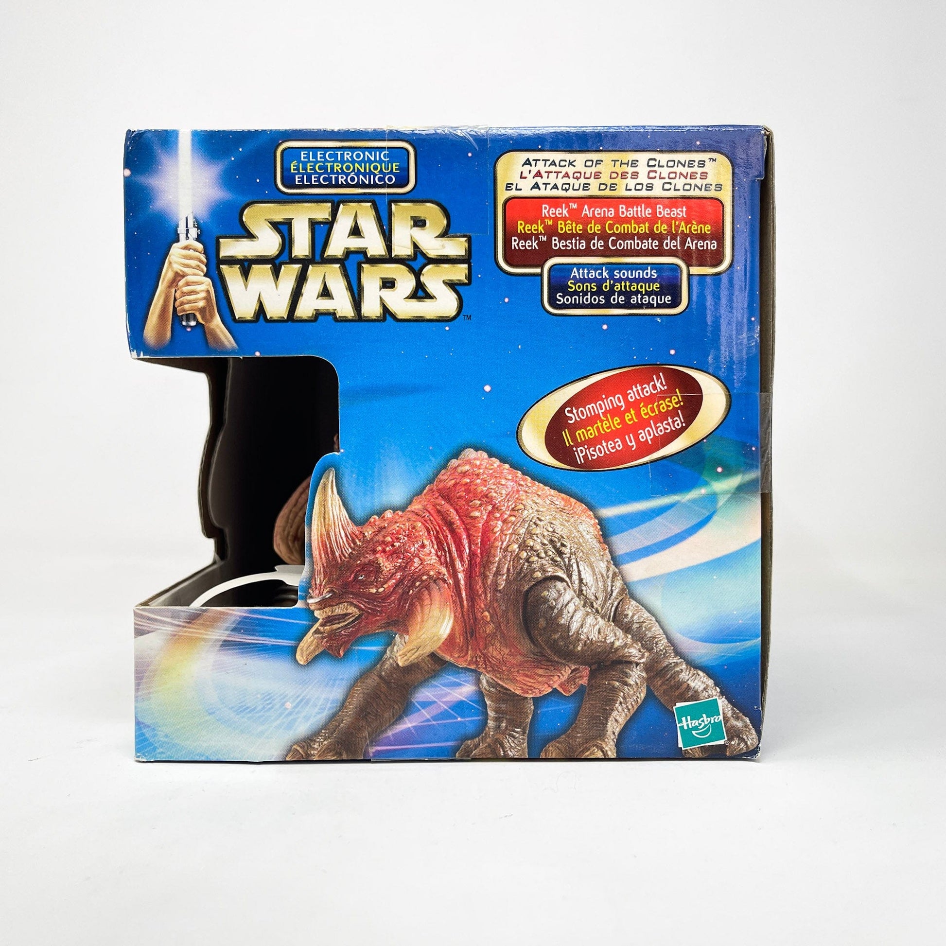 Vintage Hasbro Star Wars Mid Ships Reek Arena Battle Beast (2002) - Hasbro Saga Collection Attack of the Clones - MISB