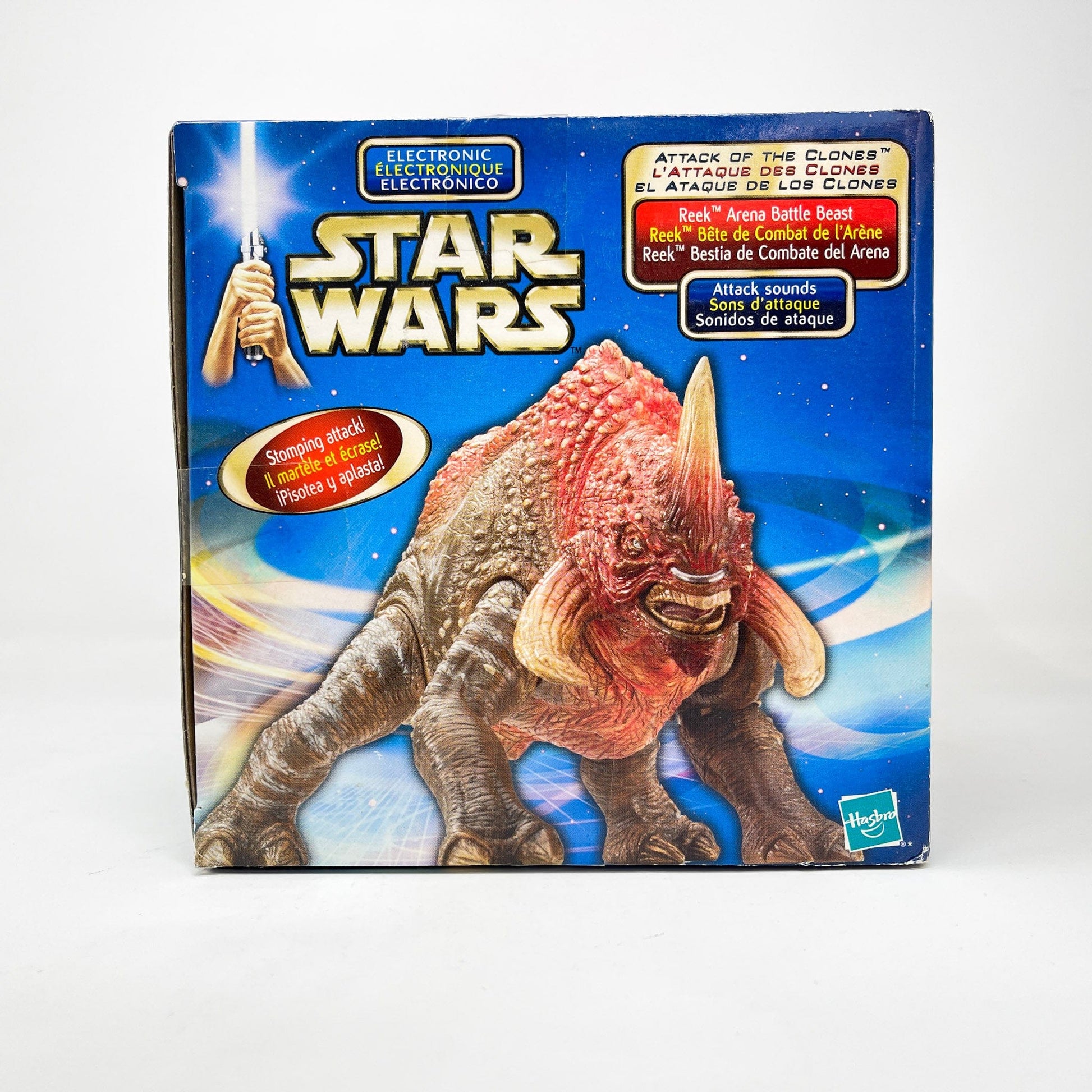 Vintage Hasbro Star Wars Mid Ships Reek Arena Battle Beast (2002) - Hasbro Saga Collection Attack of the Clones - MISB