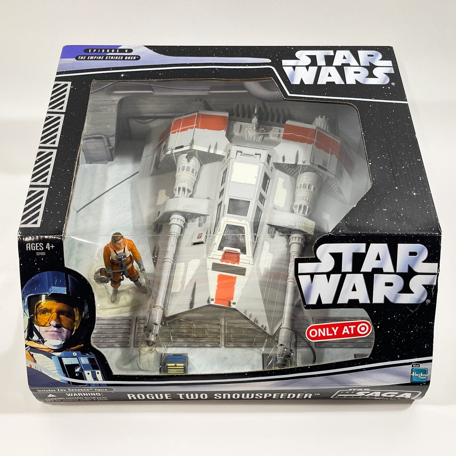 Vintage Hasbro Star Wars Mid Ships Rogue Two Snowspeeder (2006)- Hasbro Saga Collection MISB