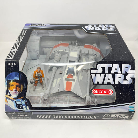 Vintage Hasbro Star Wars Mid Ships Rogue Two Snowspeeder - Hasbro Saga Collection (2006)
