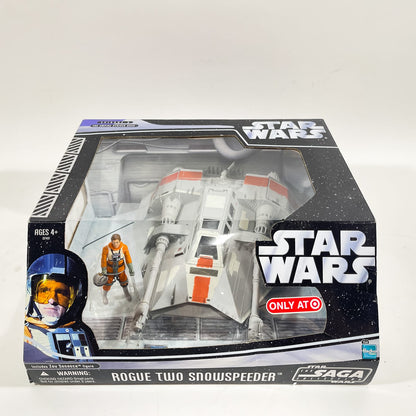 Vintage Hasbro Star Wars Mid Ships Rogue Two Snowspeeder - Hasbro Saga Collection (2006)