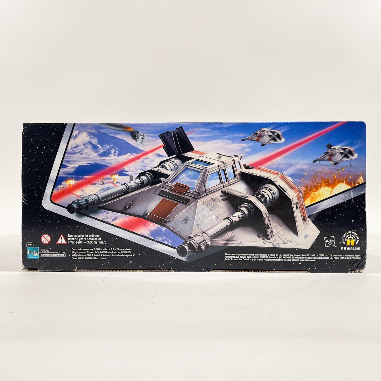 Vintage Hasbro Star Wars Mid Ships Rogue Two Snowspeeder - Hasbro Saga Collection (2006)