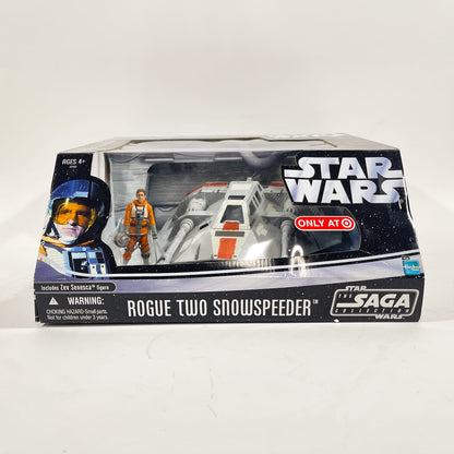 Vintage Hasbro Star Wars Mid Ships Rogue Two Snowspeeder - Hasbro Saga Collection (2006)