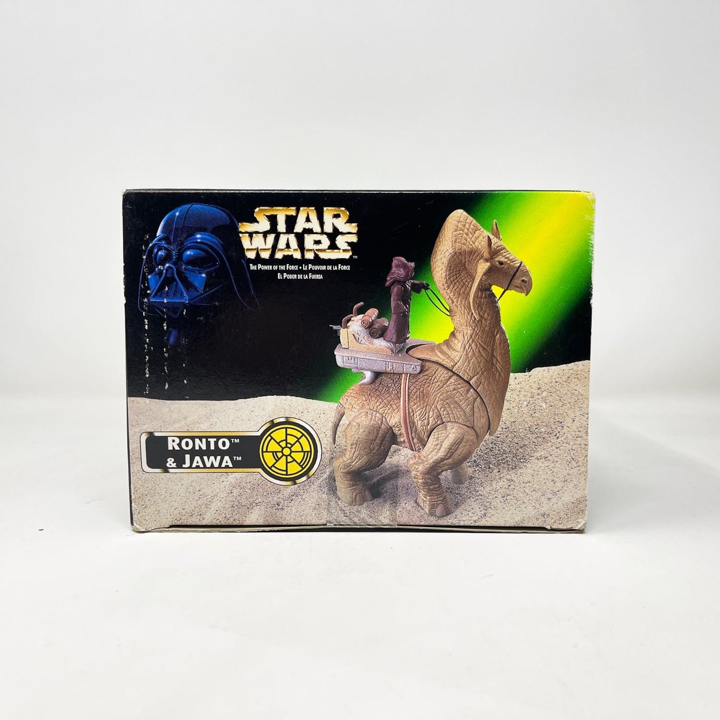 Vintage Hasbro Star Wars Mid Ships Ronto w/ Jawa Figure - POTF2 Hasbro 1997 Star Was Sealed Box