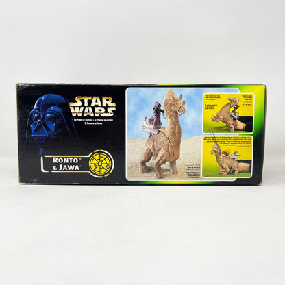 Vintage Hasbro Star Wars Mid Ships Ronto w/ Jawa Figure - POTF2 Hasbro 1997 Star Was Sealed Box