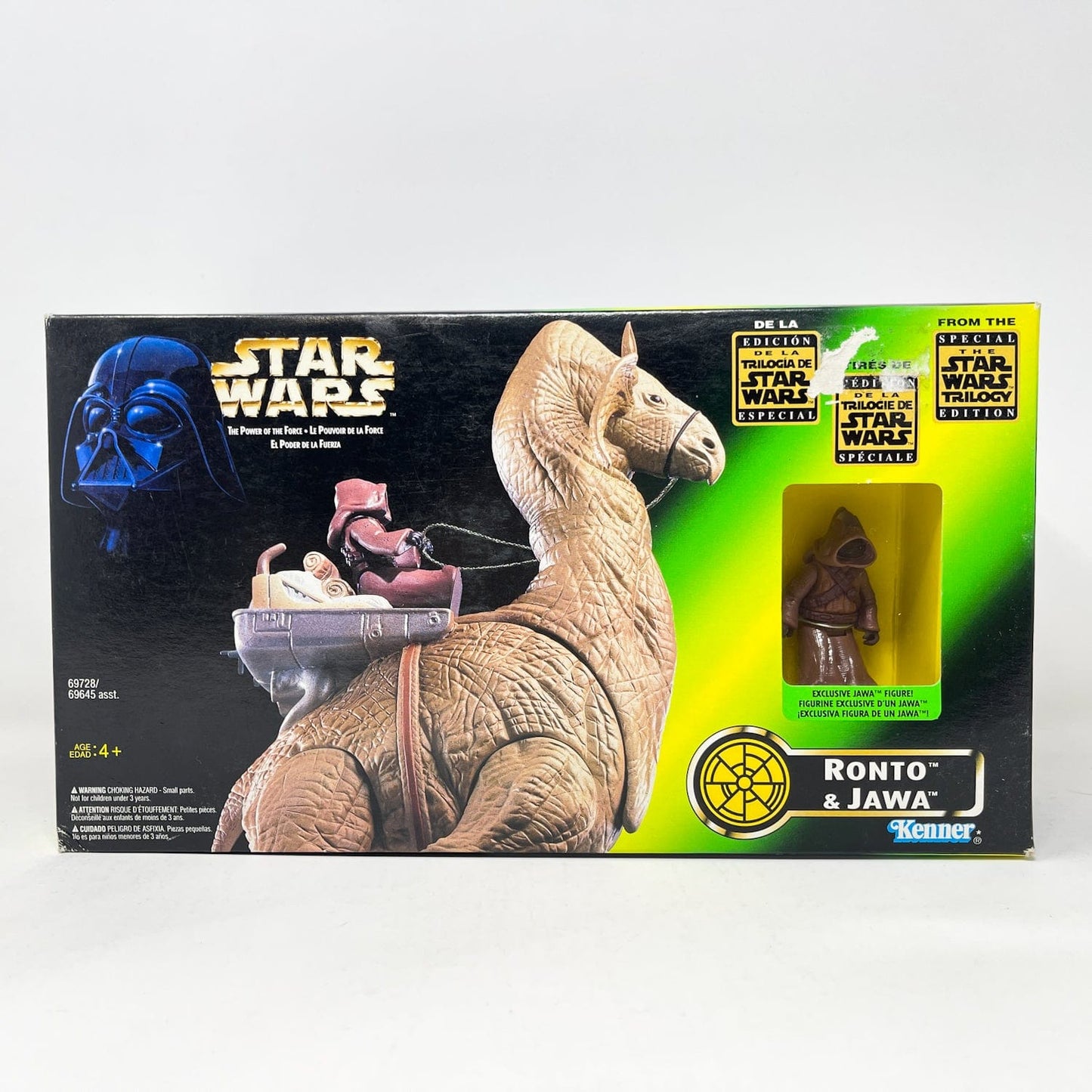 Vintage Hasbro Star Wars Mid Ships Ronto w/ Jawa Figure - POTF2 Hasbro 1997 Star Was Sealed Box