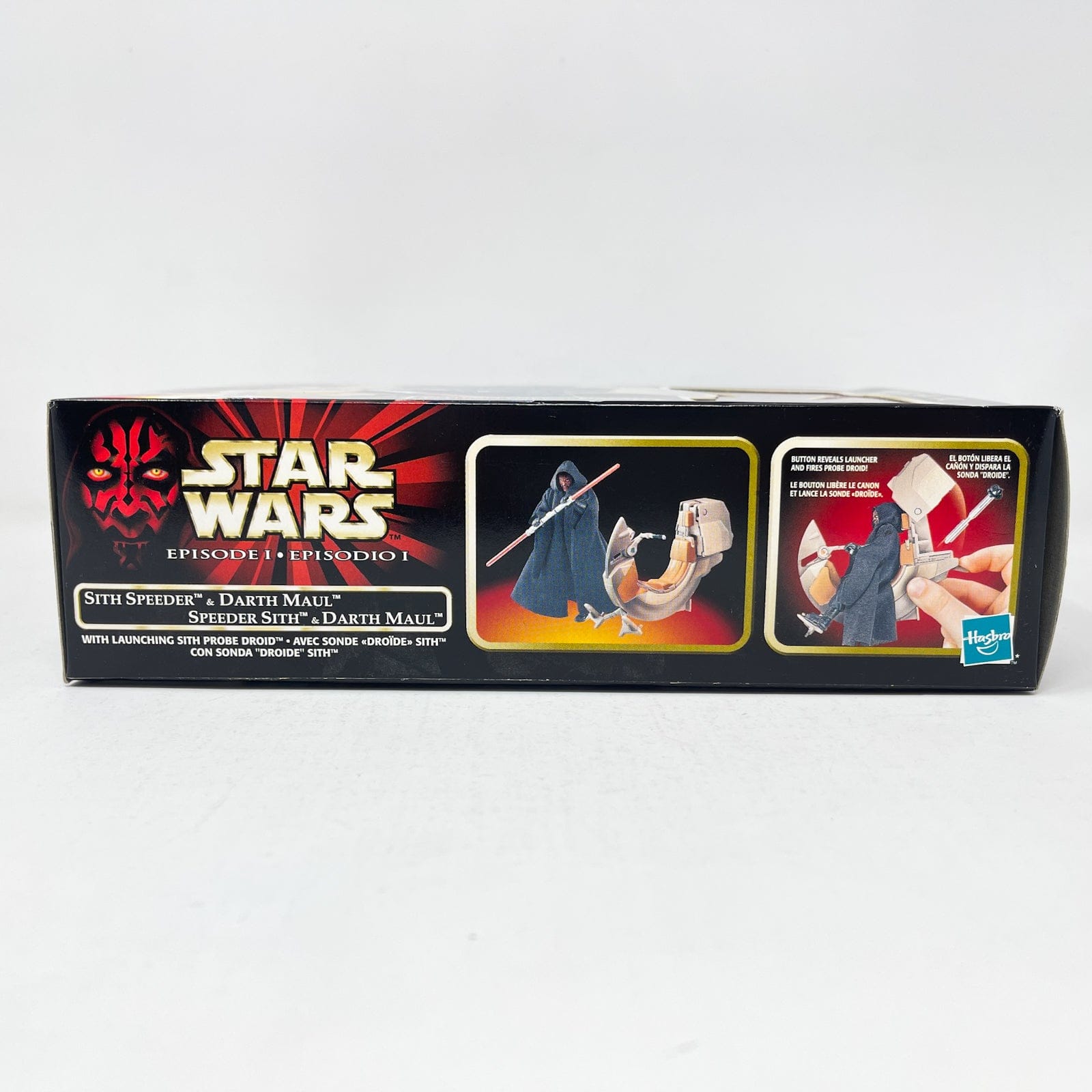 Vintage Hasbro Star Wars Mid Ships Sith Speeder & Darth Maul - Hasbro Episode 1 (1998)