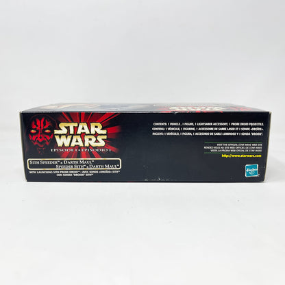 Vintage Hasbro Star Wars Mid Ships Sith Speeder & Darth Maul - Hasbro Episode 1 (1998)