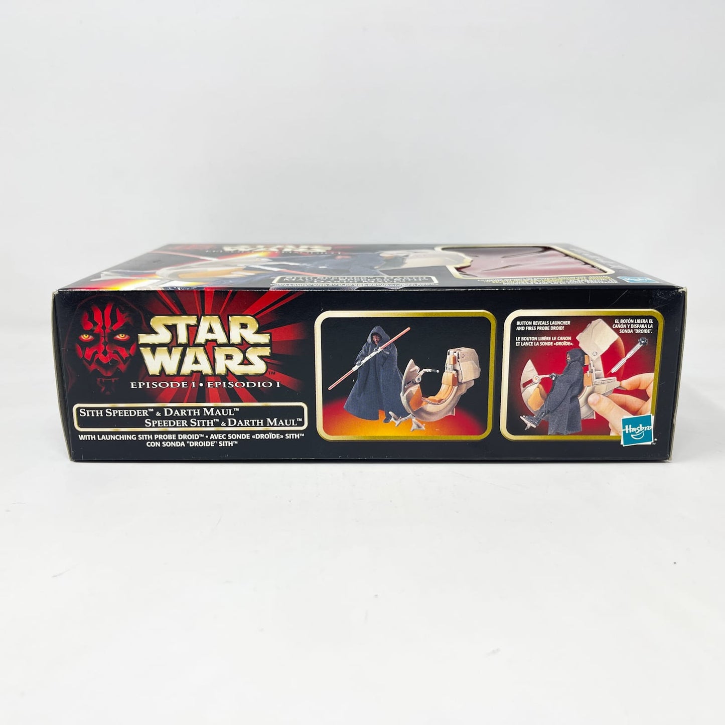 Vintage Hasbro Star Wars Mid Ships Sith Speeder & Darth Maul - Hasbro Episode 1 (1998)