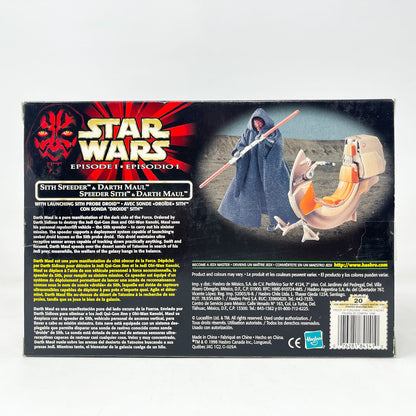 Vintage Hasbro Star Wars Mid Ships Sith Speeder & Darth Maul - Hasbro Episode 1 (1998)
