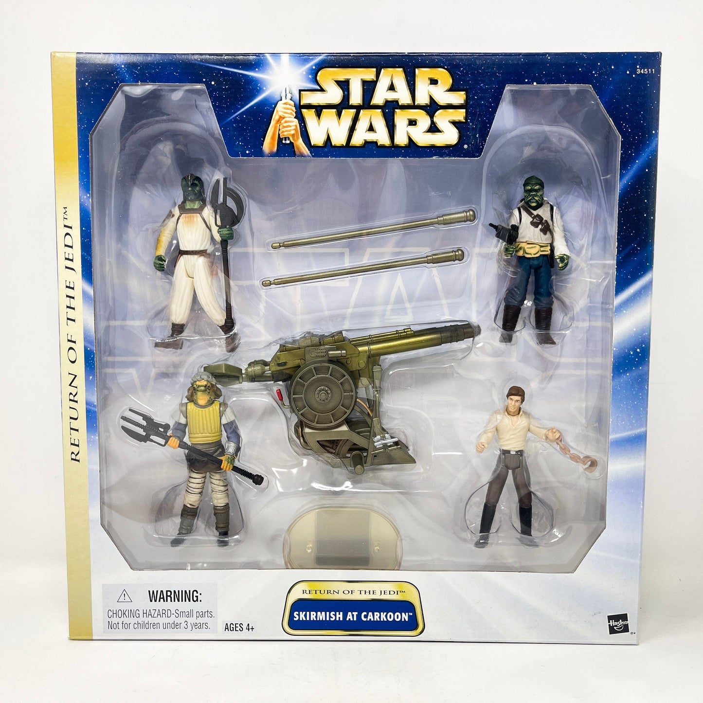 Vintage Hasbro Star Wars Mid Ships Skirmish at Carkoon TRU Excl. Multipack (2004) ROTJ - Hasbro SAGA Collection
