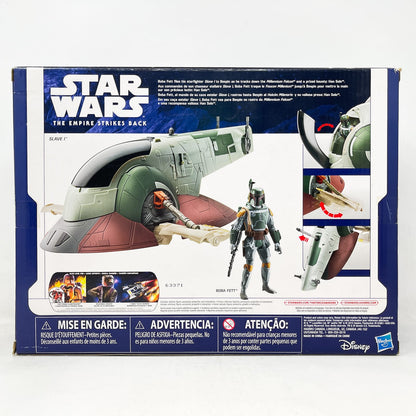 Vintage Hasbro Star Wars Mid Ships Slave 1 with Boba Fett  (2015) - Hasbro TFA Series Star Wars Vehicle - MISB