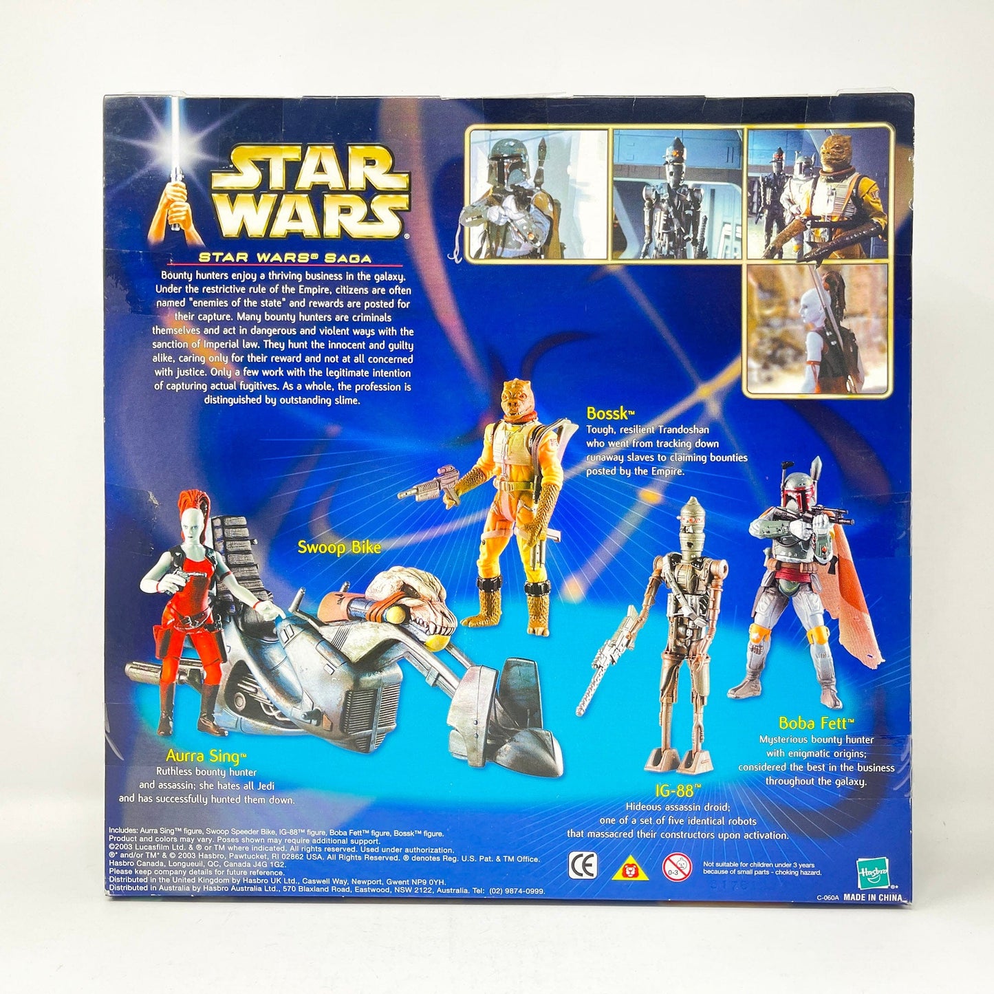 Vintage Hasbro Star Wars Mid Ships Ultimate Bounty TRU Excl. Multipack (2003) - Hasbro SAGA Collection