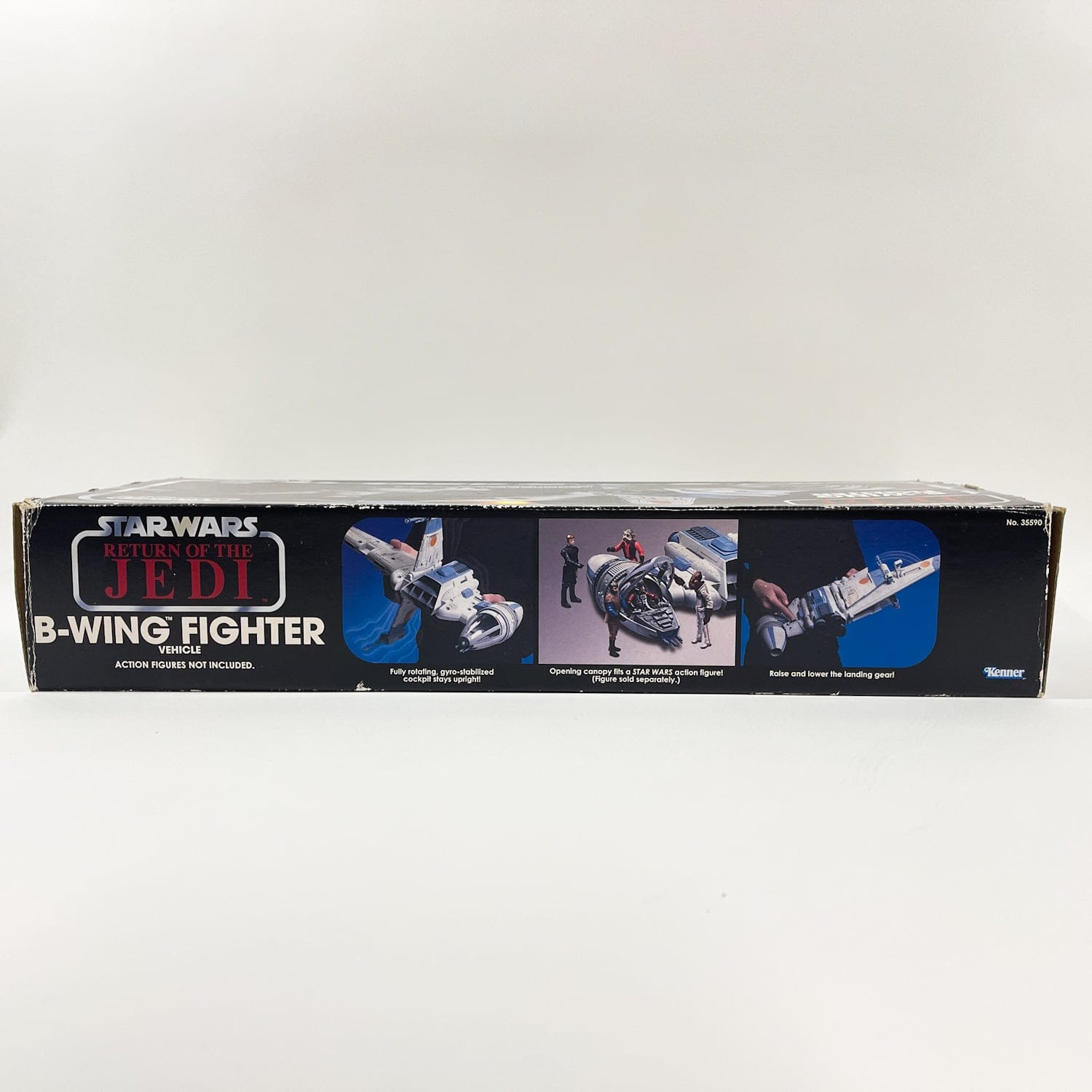 Vintage Hasbro Star Wars Mid Ships VC B-Wing Fighter (2011) - Hasbro Vintage Collection - Open Box