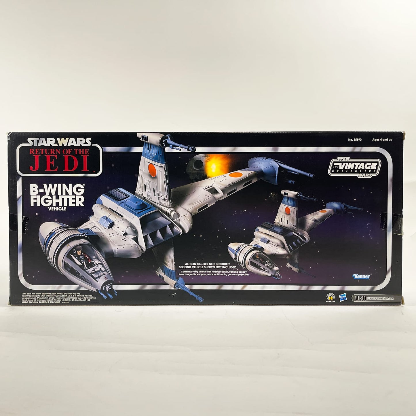 Vintage Hasbro Star Wars Mid Ships VC B-Wing Fighter - Hasbro Vintage Collection (2011)