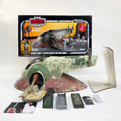 Vintage Hasbro Star Wars Mid Ships VC Boba Fett's Slave 1 (ESB) - The Vintage Collection Hasbro Star Wars Vehicle - Open Box Complete