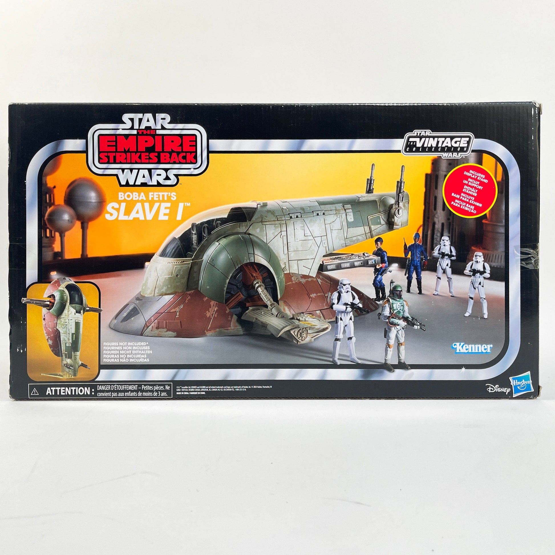 Vintage Hasbro Star Wars Mid Ships VC Boba Fett's Slave 1 (ESB) - The Vintage Collection Hasbro Star Wars Vehicle - Open Box Complete