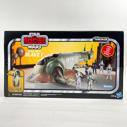 Vintage Hasbro Star Wars Mid Ships VC Boba Fett's Slave 1 (ESB) - The Vintage Collection Hasbro Star Wars Vehicle - Open Box Complete