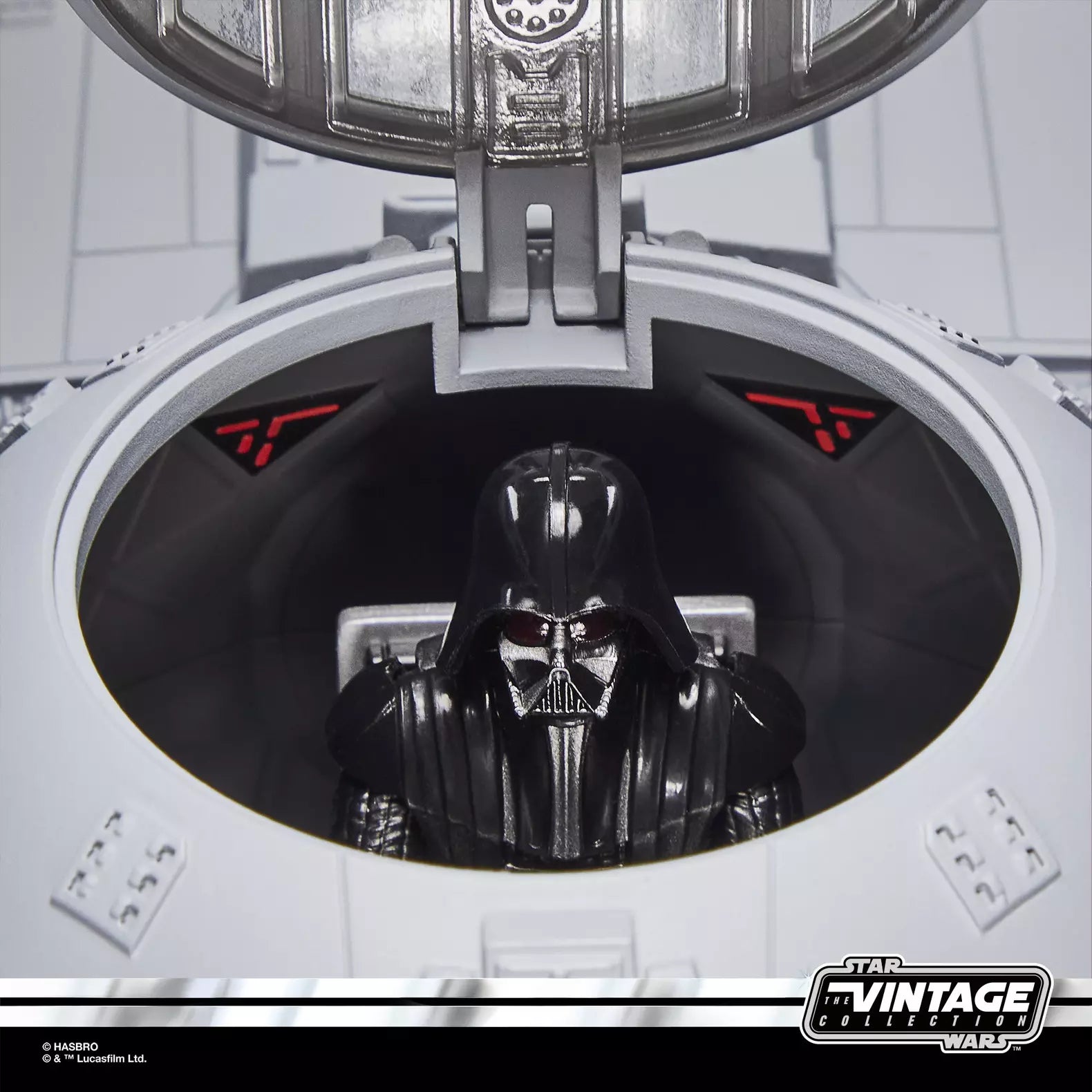Vintage Hasbro Star Wars Mid Ships VC Darth Vader’s TIE Advanced (2025) - Hasbro Vintage Collection