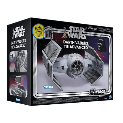 Vintage Hasbro Star Wars Mid Ships VC Darth Vader’s TIE Advanced (2025) - Hasbro Vintage Collection