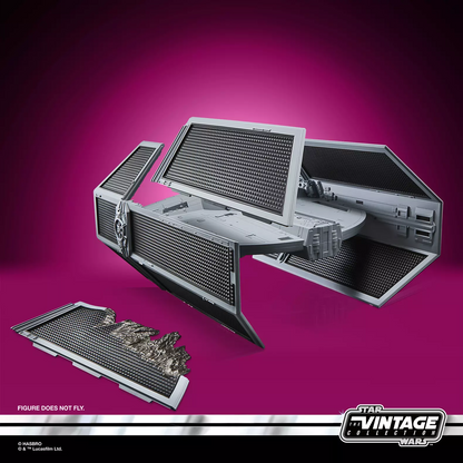 Vintage Hasbro Star Wars Mid Ships VC Luke's X-Wing & Vader's TIE Advanced Bundle - Hasbro Vintage Collection