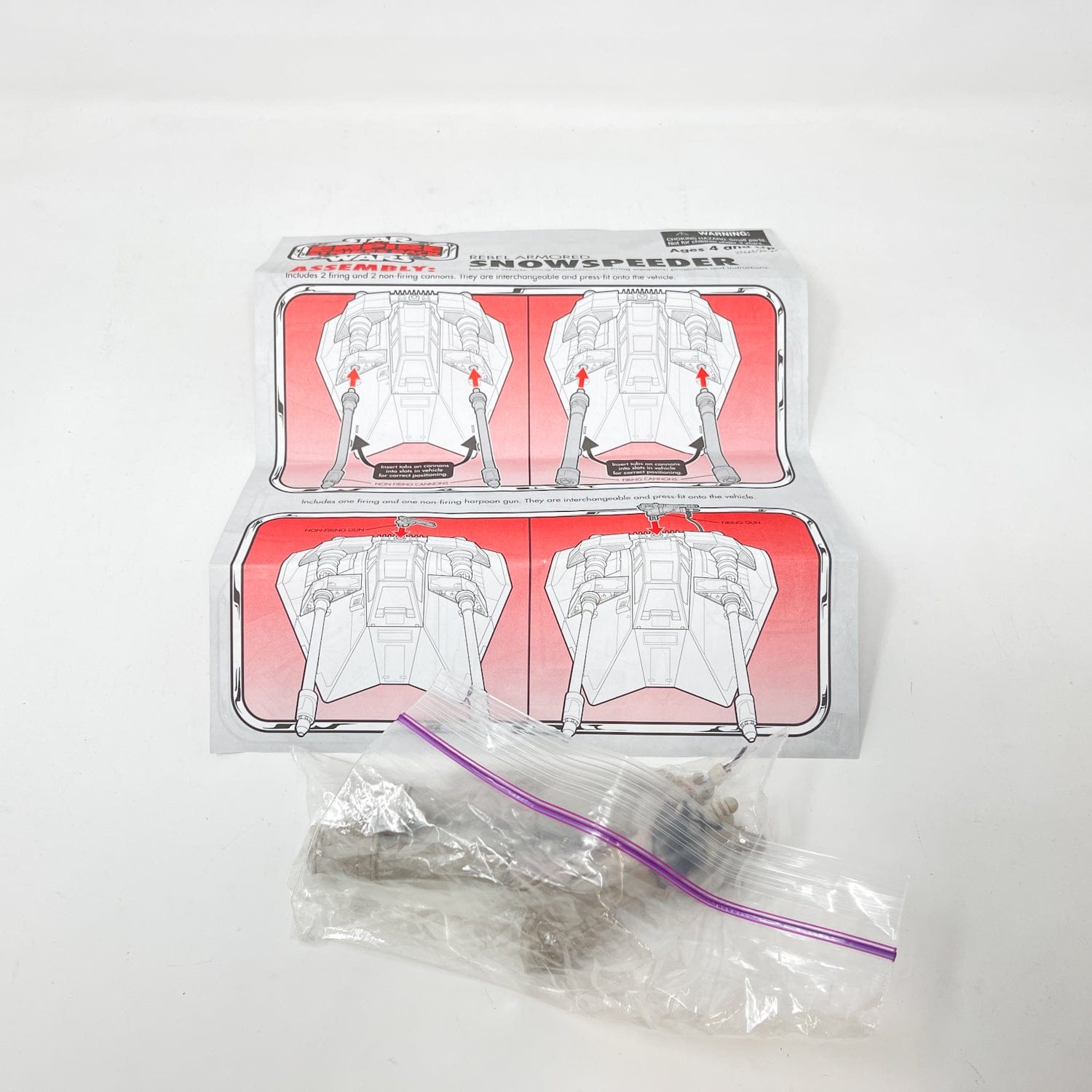 Vintage Hasbro Star Wars Mid Ships VC Snowspeeder (2010) - Hasbro Vintage Collection - Open Box