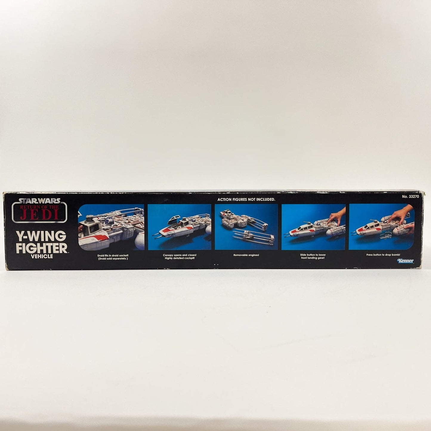 Vintage Hasbro Star Wars Mid Ships VC Y-Wing Fighter - ROTJ (2011) - Hasbro Vintage Collection - Open Box