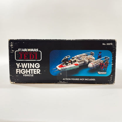 Vintage Hasbro Star Wars Mid Ships VC Y-Wing Fighter - ROTJ (2011) - Hasbro Vintage Collection - Open Box