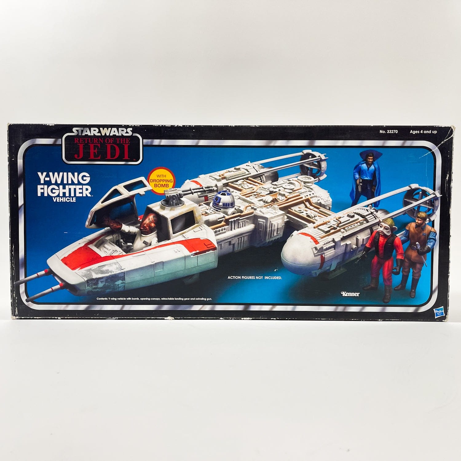 Vintage Hasbro Star Wars Mid Ships VC Y-Wing Fighter - ROTJ (2011) - Hasbro Vintage Collection - Open Box