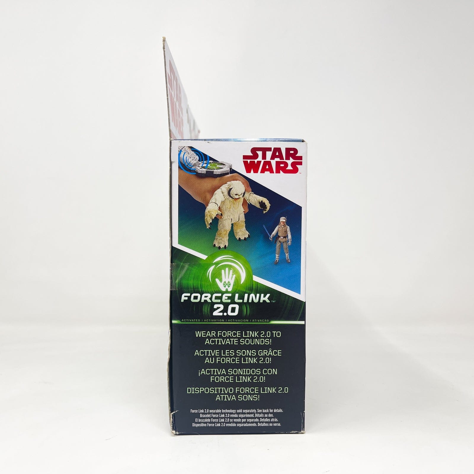Vintage Hasbro Star Wars Mid Ships Wampa with Luke Skywalker (Hoth) Open Box – Hasbro Star Wars Force Link (2018)
