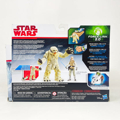 Vintage Hasbro Star Wars Mid Ships Wampa with Luke Skywalker (Hoth) Open Box – Hasbro Star Wars Force Link (2018)