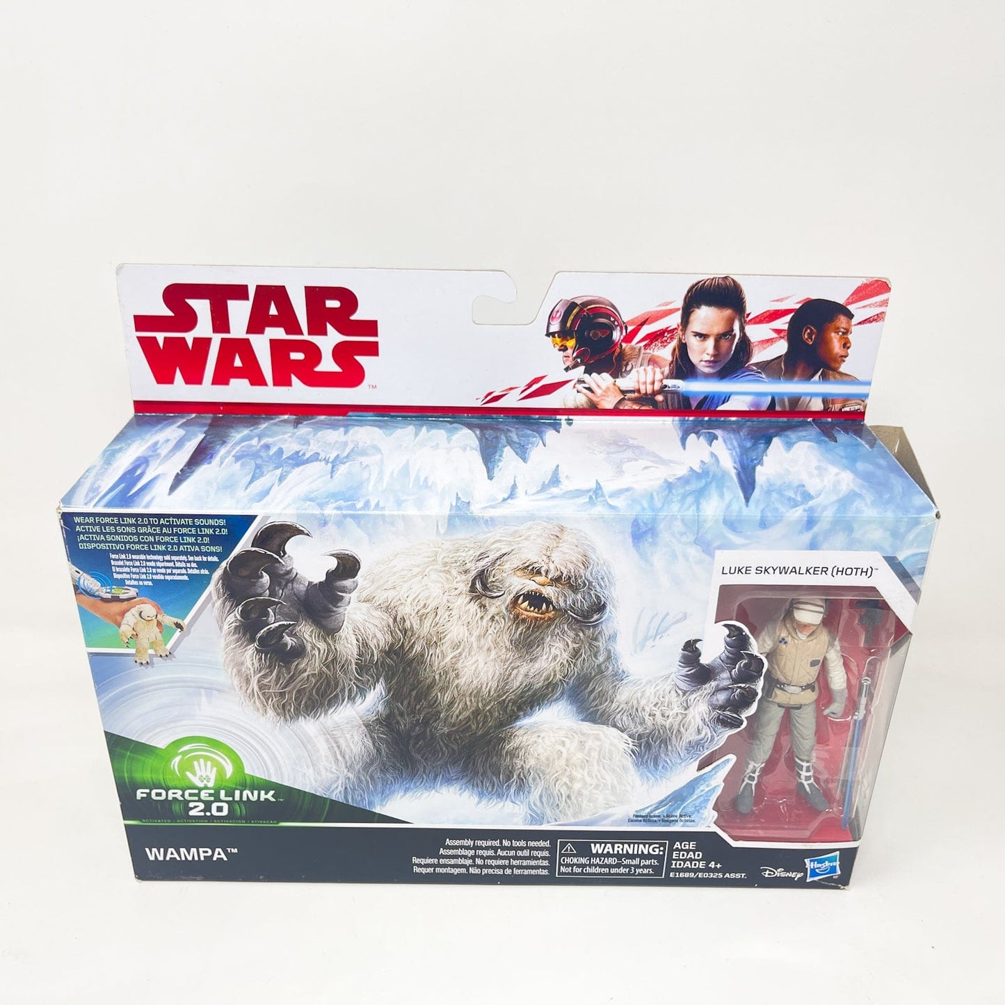 Vintage Hasbro Star Wars Mid Ships Wampa with Luke Skywalker (Hoth) Open Box – Hasbro Star Wars Force Link (2018)