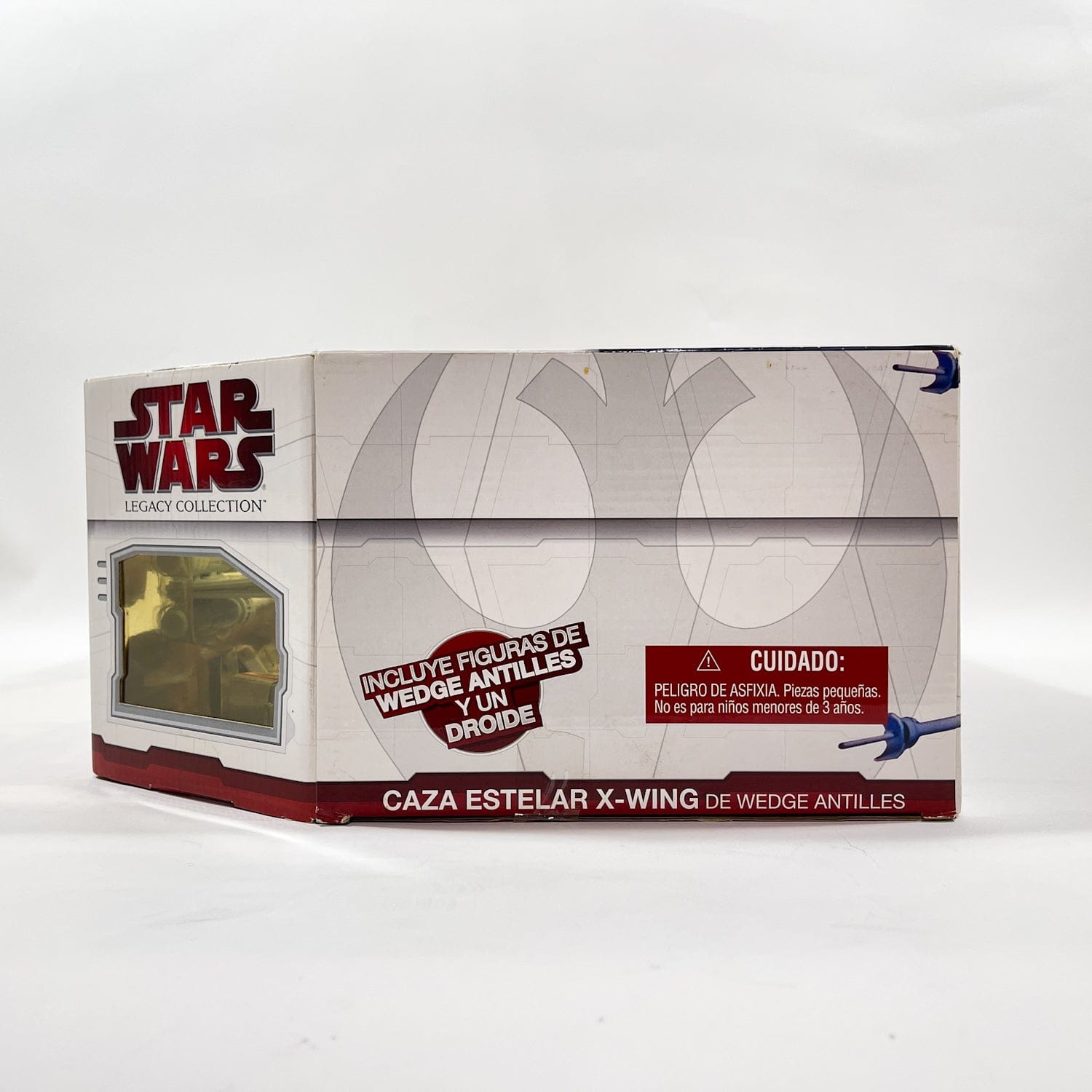 Vintage Hasbro Star Wars Mid Ships Wedge Antilles’ X-Wing Starfighter - Hasbro Legacy Collection 3.75"