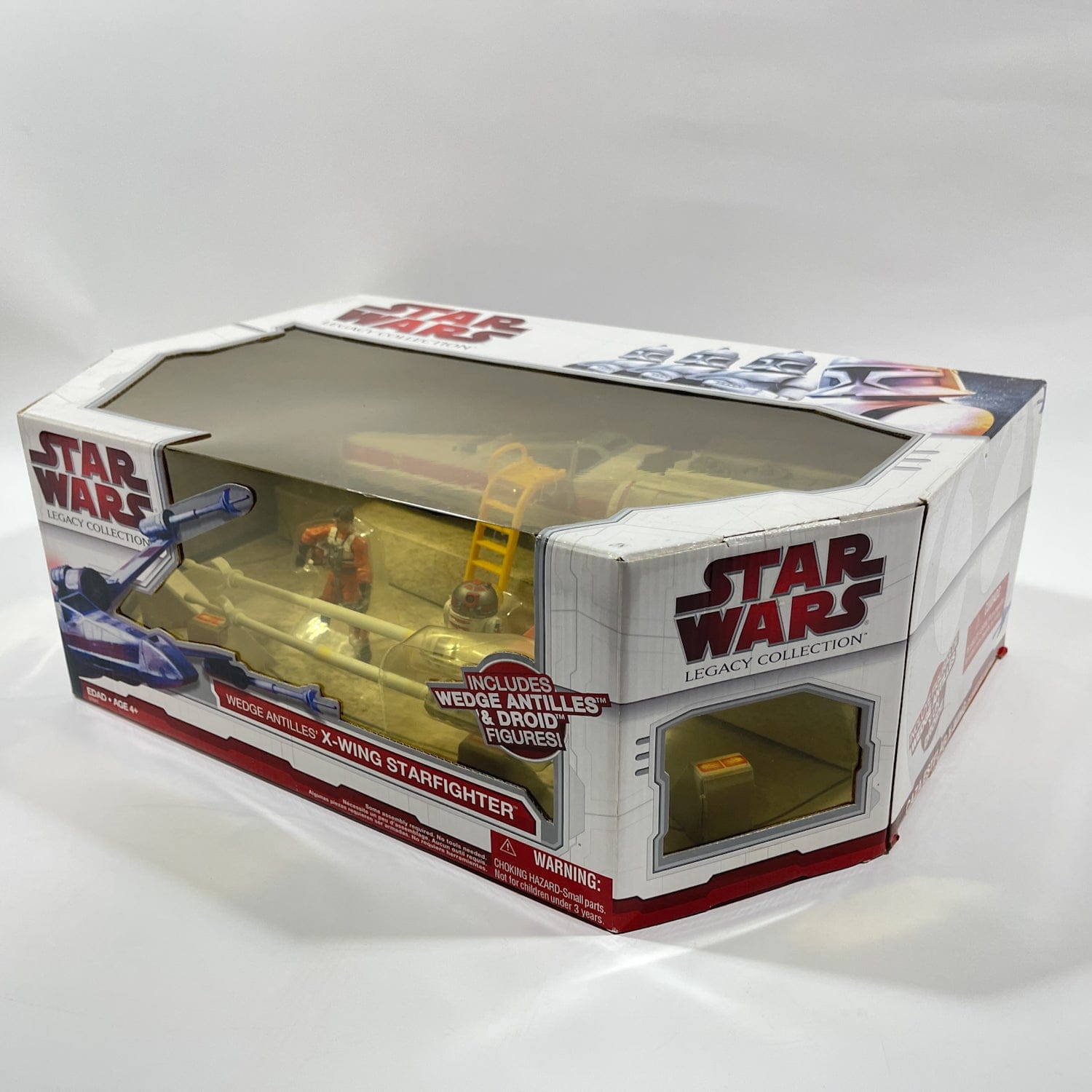 Vintage Hasbro Star Wars Mid Ships Wedge Antilles’ X-Wing Starfighter - Hasbro Legacy Collection 3.75"