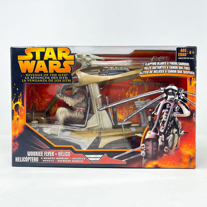 Vintage Hasbro Star Wars Mid Ships Wookiee Flyer with Wookiee Warrior (2005) – Hasbro Star Wars Revenge of the Sith - Sealed